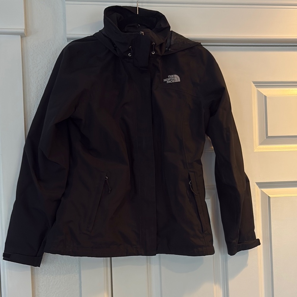 The North Face Black lightweight angora Jacket